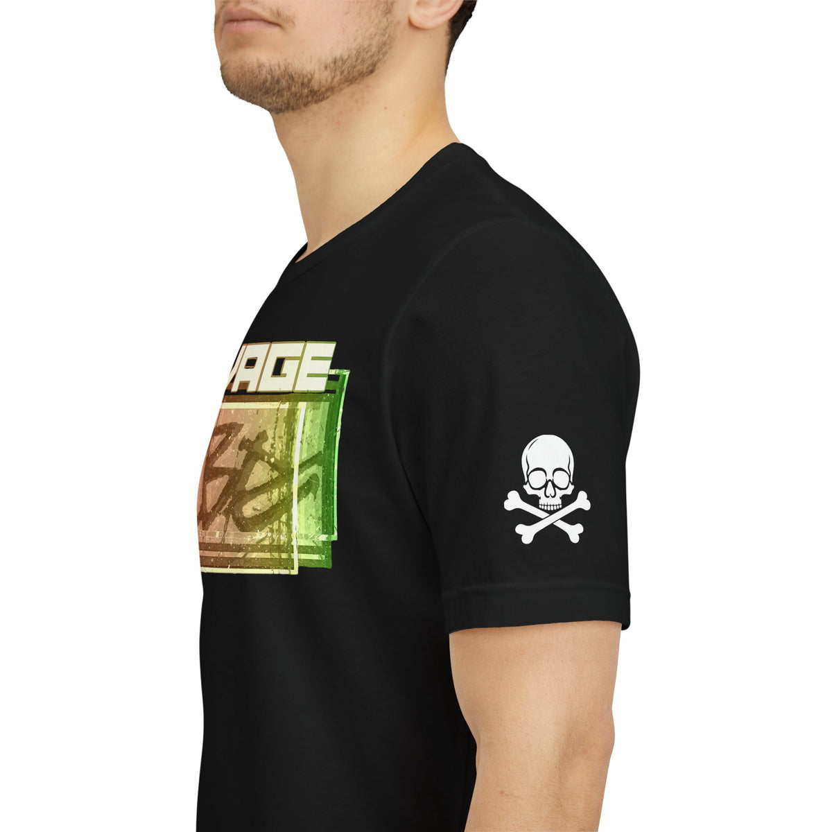 Urban Underground Collection - Distorted Savage Vibe, Graphic T Shirt - CaliPride Clothing
