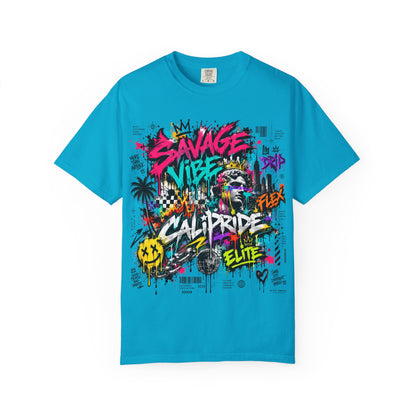 Urban Underground Collection - Savage Vibe, Old School Bang, Graphic T-Shirt - CaliPride Clothing