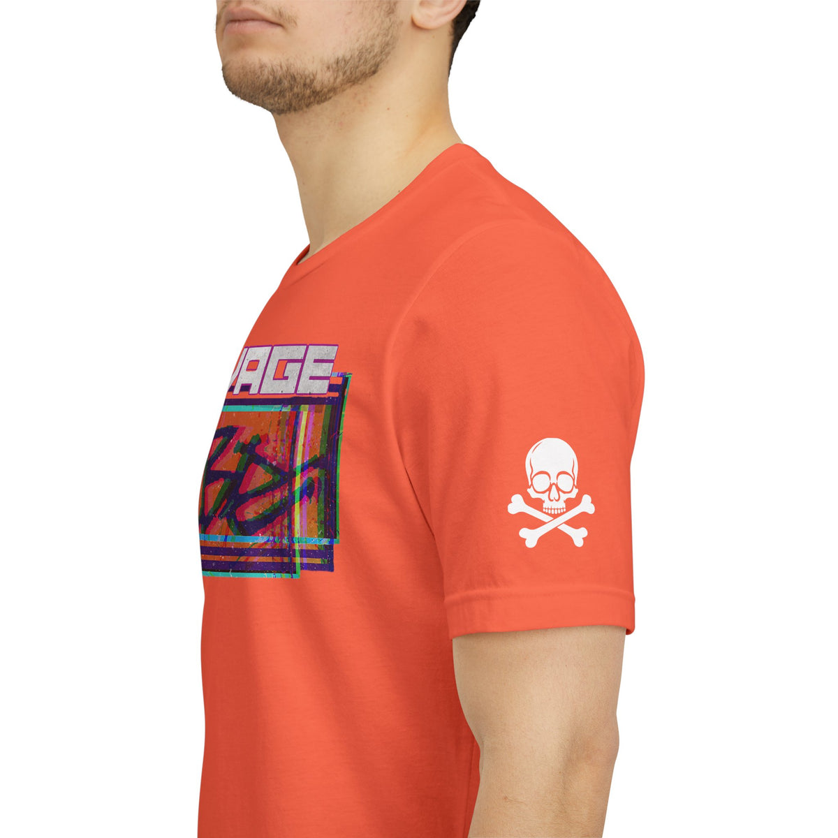 Urban Underground Collection - Distorted Savage Vibe, Graphic T Shirt - CaliPride Clothing