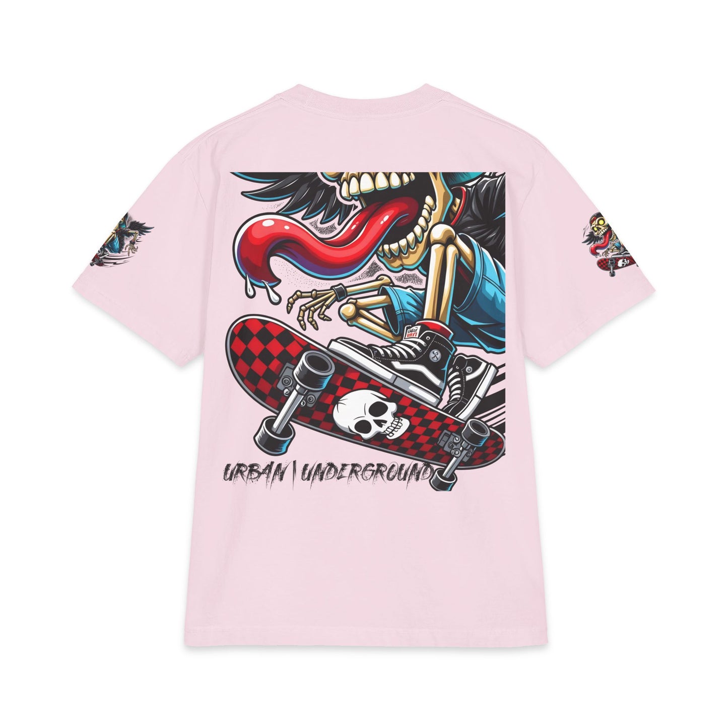 Urban Underground Collection - Neon Drip, Tongue Out, Graphic 4-way T Shirt - CaliPride Clothing