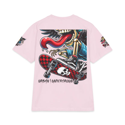 Urban Underground Collection - Neon Drip, Tongue Out, Graphic 4-way T Shirt - CaliPride Clothing