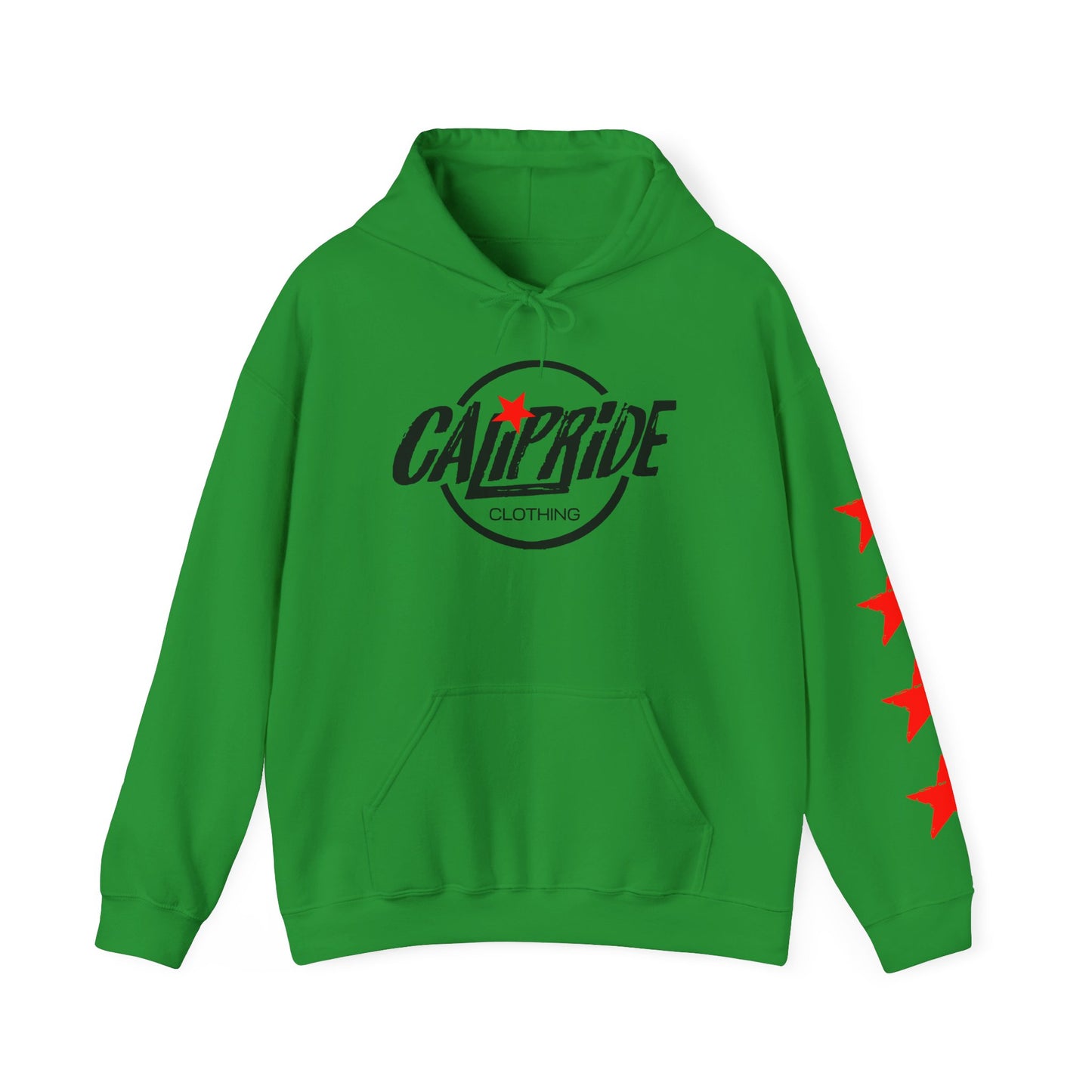 'West Coast Vibe' Graphic Hoodie w Stars - Multiple colors | CaliPride Clothing