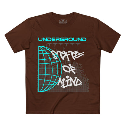 Urban Underground Collection - Underground State of Mind, Graphic T Shirt — CaliPride Clothing