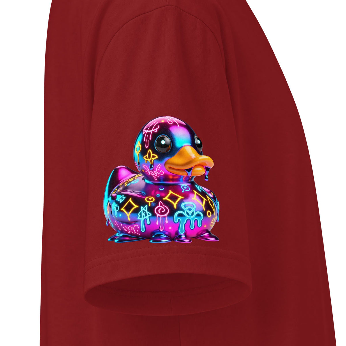 Urban Underground Collection - Neon Drip, Rub'a Ducky, Graphic 4-way T Shirt - CaliPride Clothing