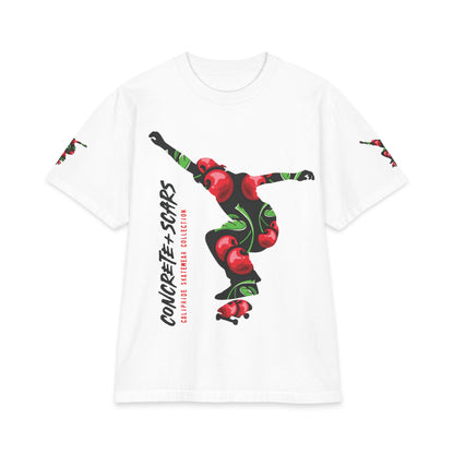 Concrete & Scars Skatewear Collection - Chery Shredder, Graphic T‑Shirt — CaliPride Clothing
