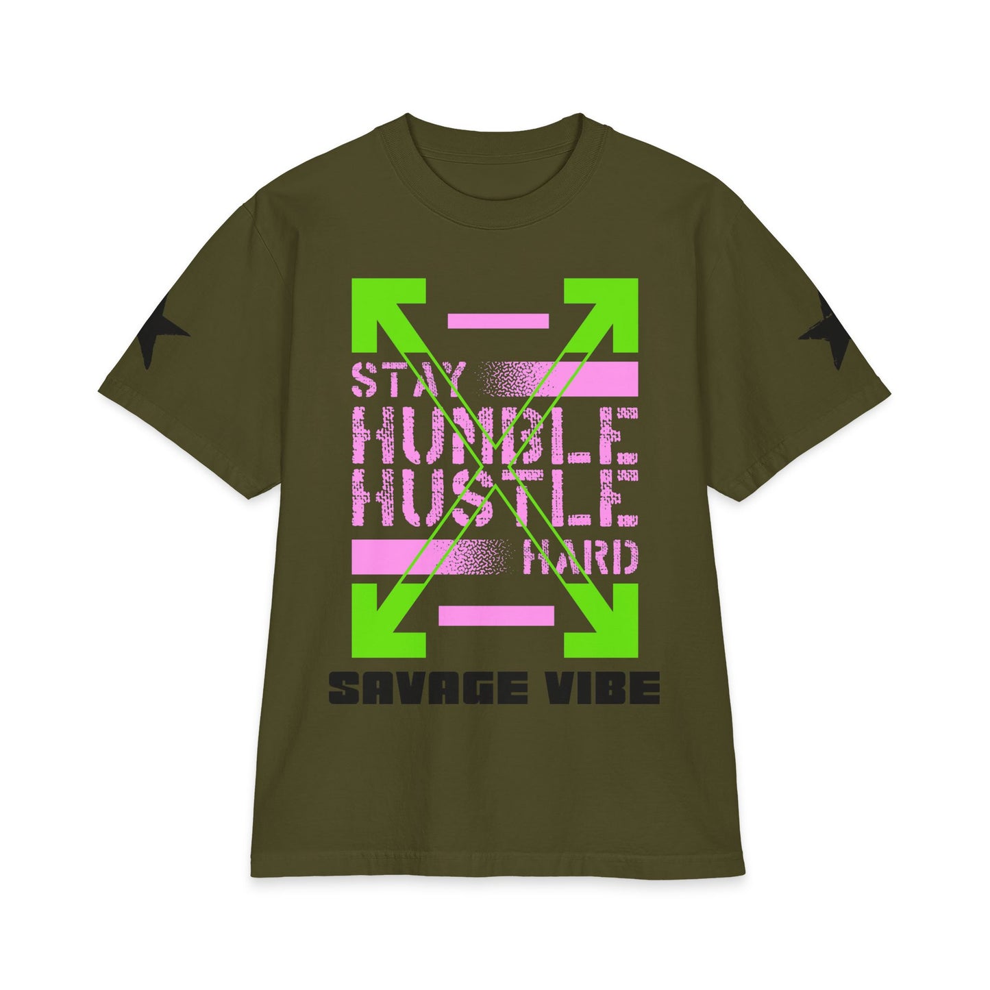 'Stay Humble, Hustle Hard' Graphic T Shirt — CaliPride Clothing