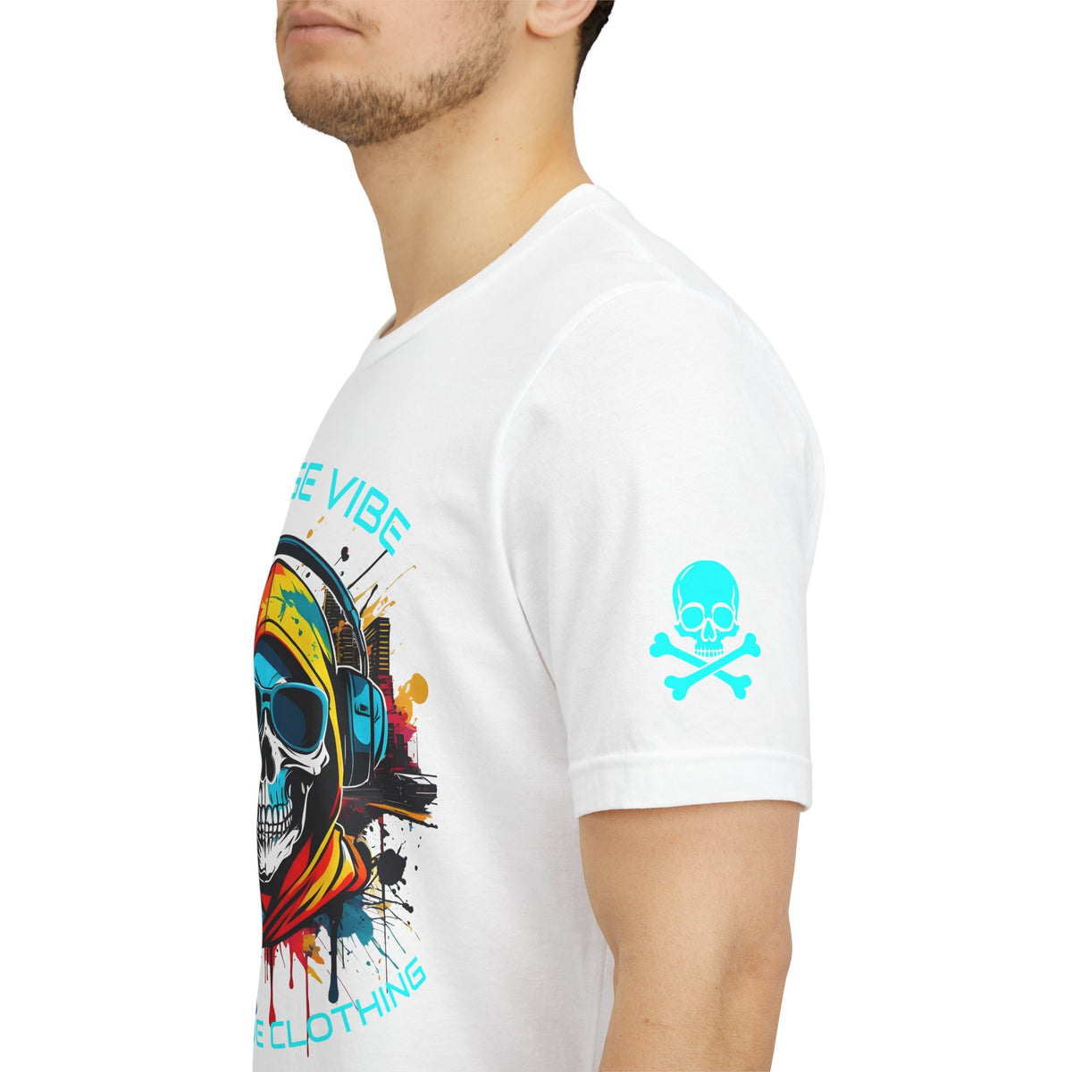 Urban Underground Collection - Skull Beats, Urban Graphic T - Shirt - CaliPride Clothing