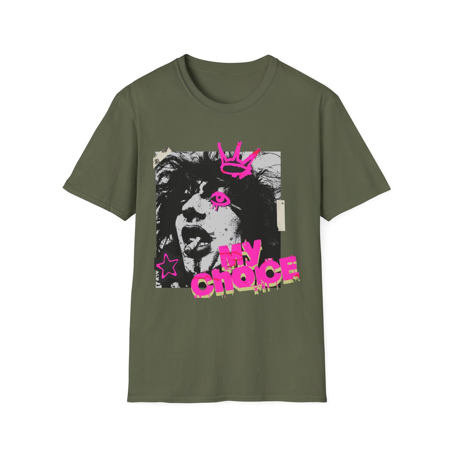 "Punk Resurrected"  'My Choice' Graphic Artist T-Shirt