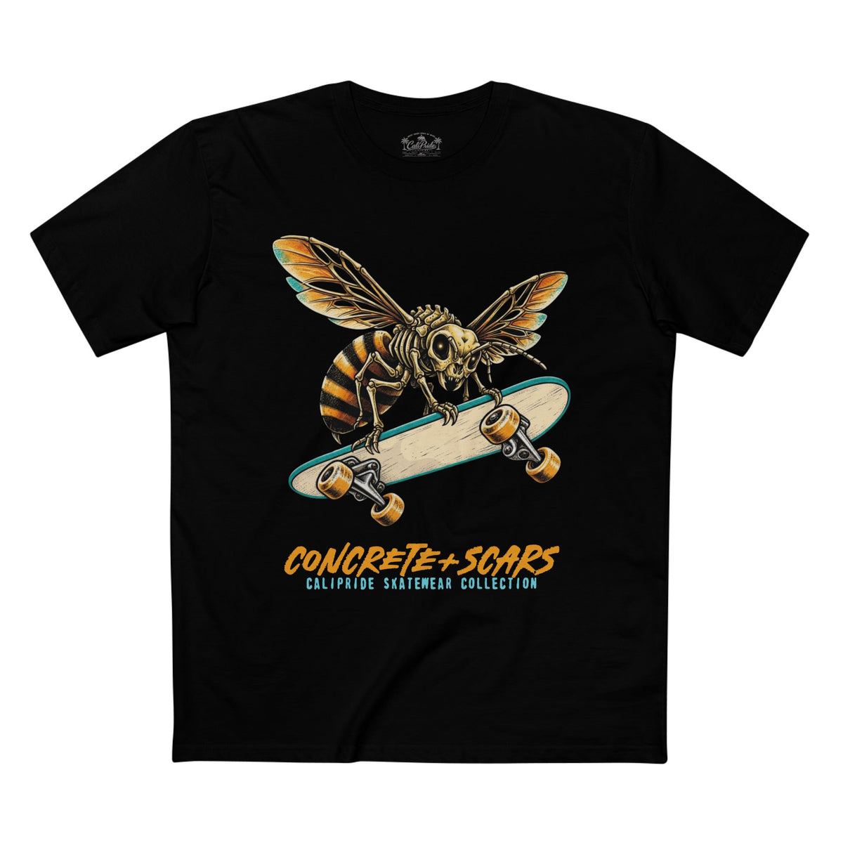 Concrete & Scars Collection - Bee Shredder, Graphic T-Shirt — CaliPride Clothing