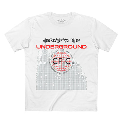 Urban Underground Collection - Welcome to the Underground, Graphic T Shirt — CaliPride Clothing