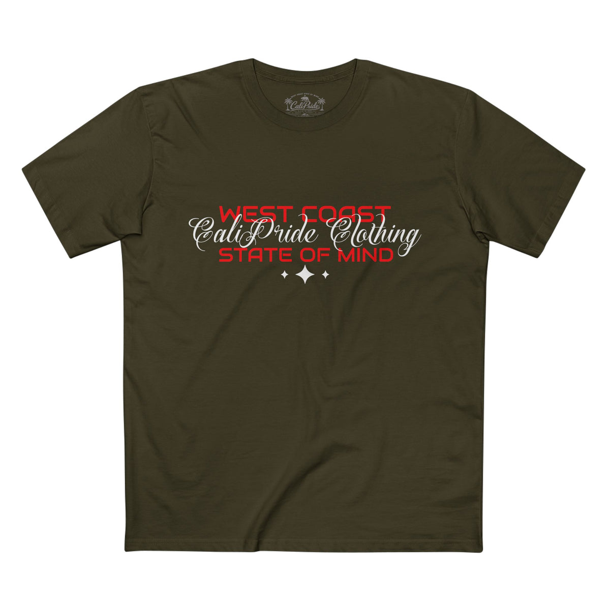 The Elite Collection - West Coast State of Mind, Premium T Shirt - CaliPride Clothing