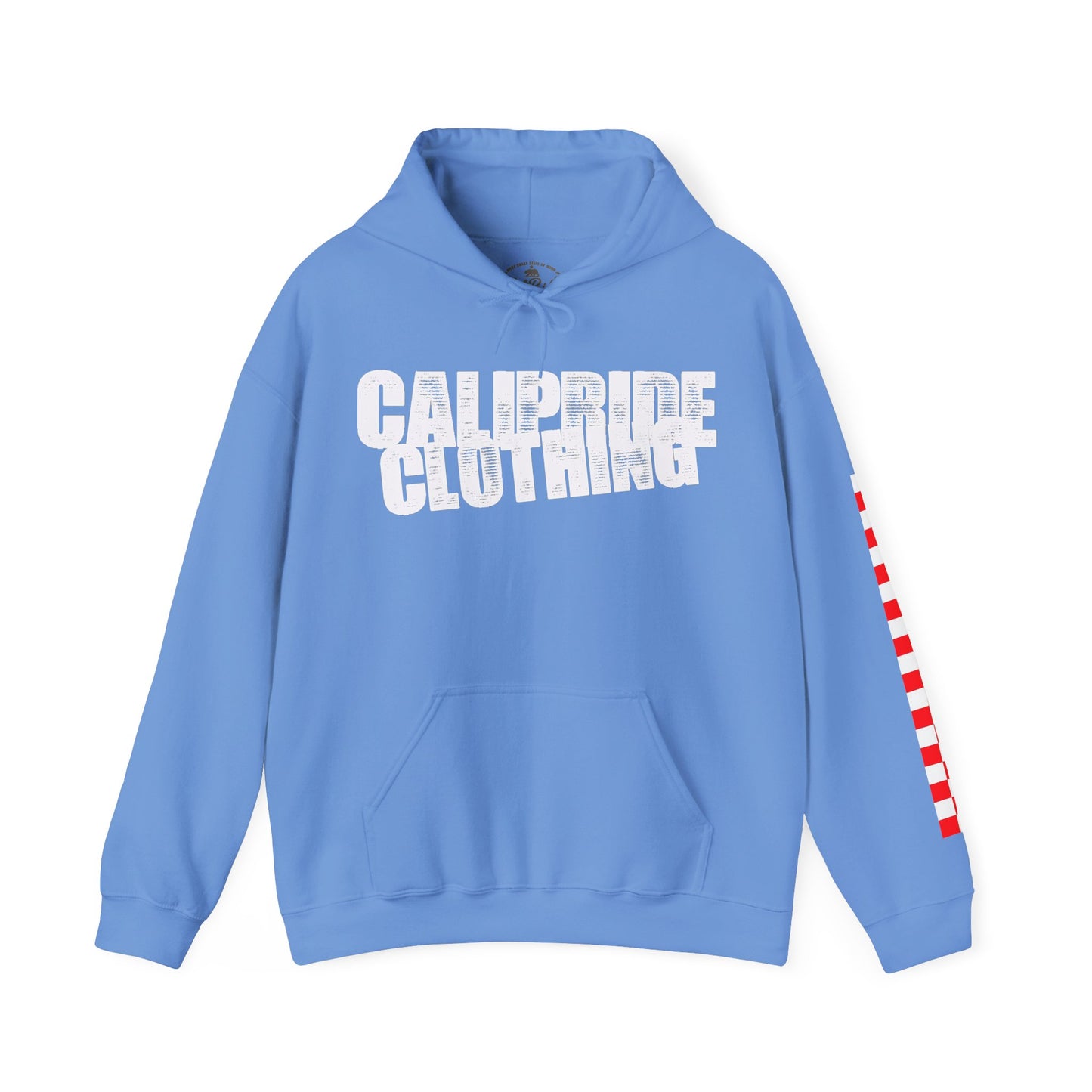Skate & Surf Collection - Ocean Wave & Checkers Burst, Graphic Hoodie - CaliPride Clothing