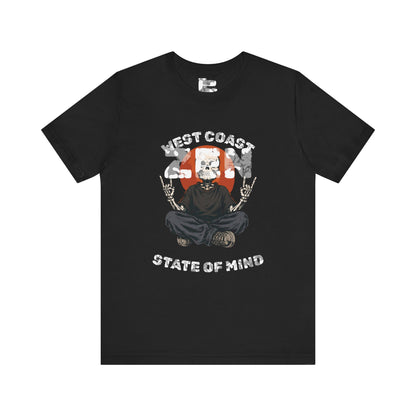 Skate & Surf Collection - Zen to the Bone, Vintage Skeleton Graphic T-Shirt — CaliPride Clothing