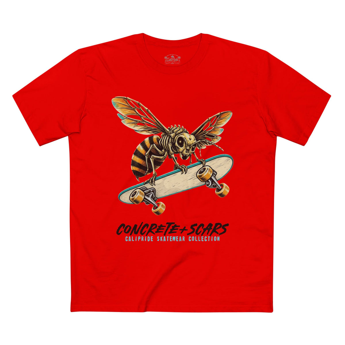 Concrete & Scars Collection - Bee Shredder, Graphic T-Shirt — CaliPride Clothing