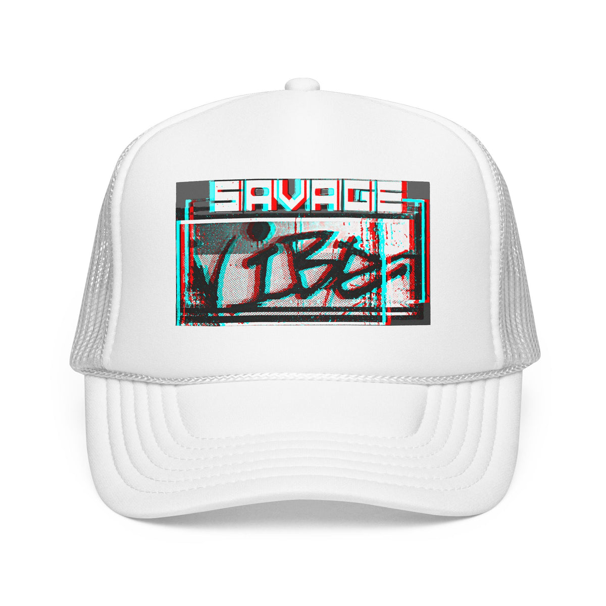 Urban Underground Collection - Bold & Big Color Vibes, Savage Vibe Foam Trucker Hat – DFT printing