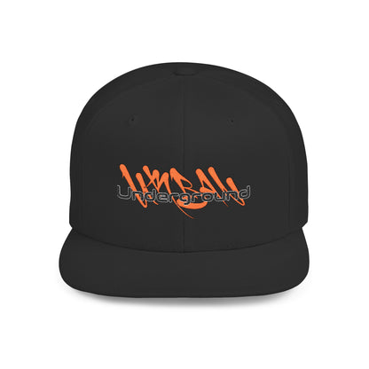 Copy of Urban Underground Collection - Underground, Flat Bill Snapback, Hat - Embroidered - CaliPride Clothing