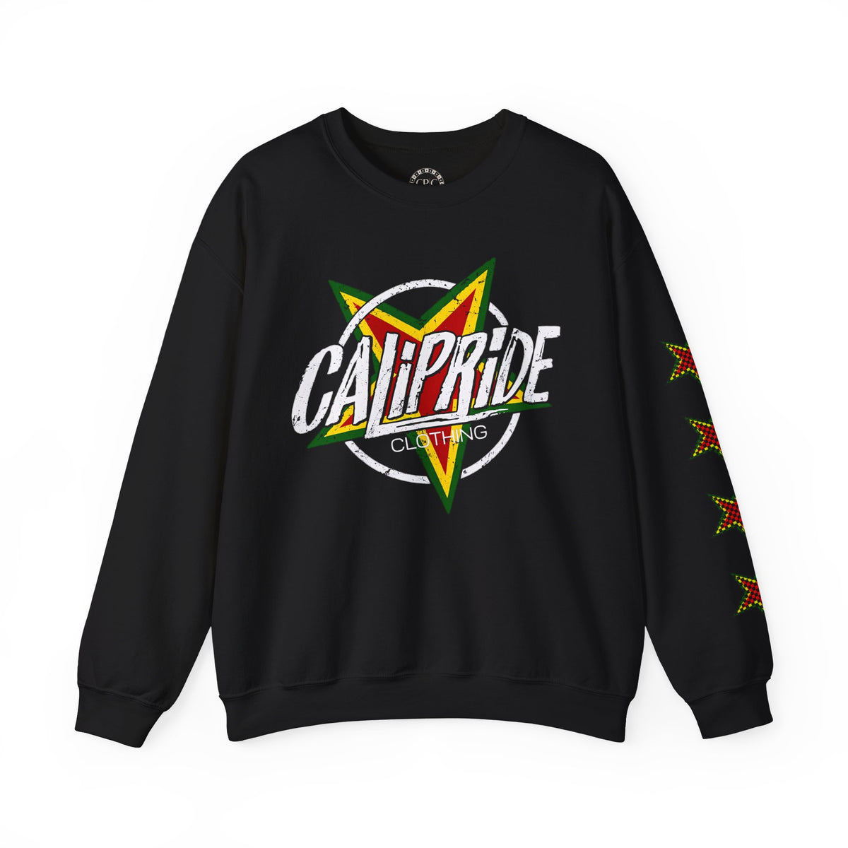 Skate & Surf Collection - Island Vibe Retro Star Graphic Sweatshirt | CaliPride Clothing