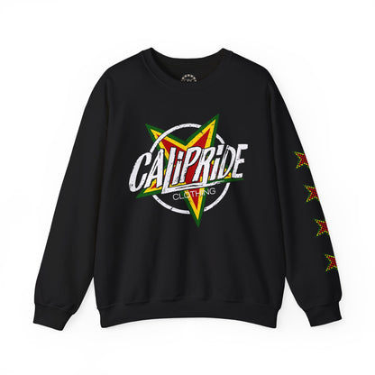 Skate & Surf Collection - Island Vibe Retro Star Graphic Sweatshirt | CaliPride Clothing