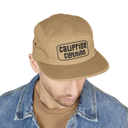 5-Panel Cap - embroidered | CaliPride Clothing