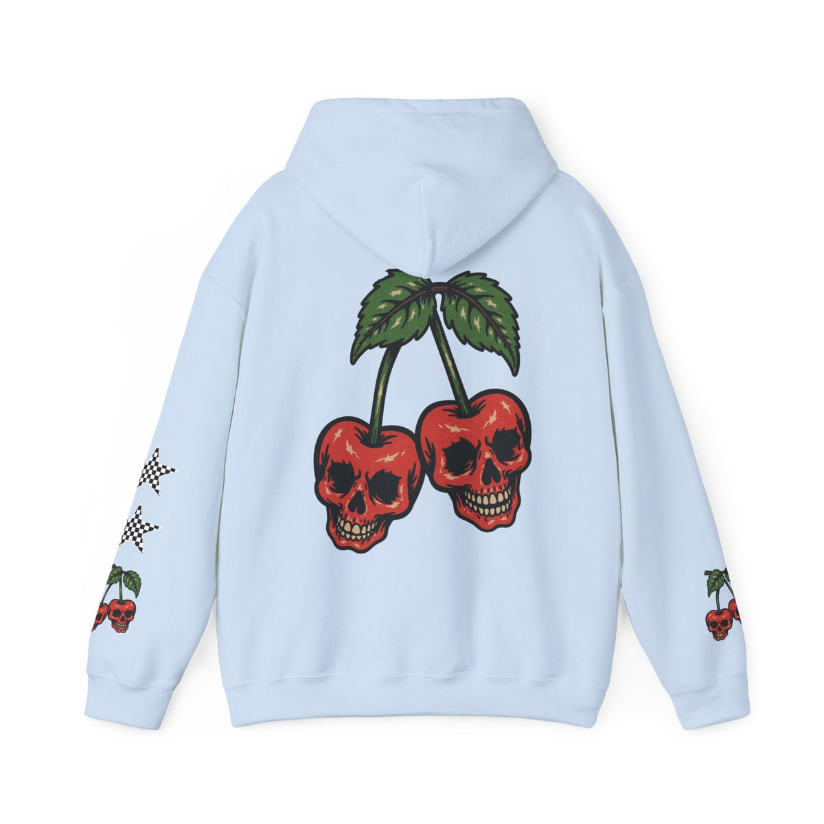 Skate & Surf Collection - Angry Cherry, Graphic Hoodie | CaliPride Clothing