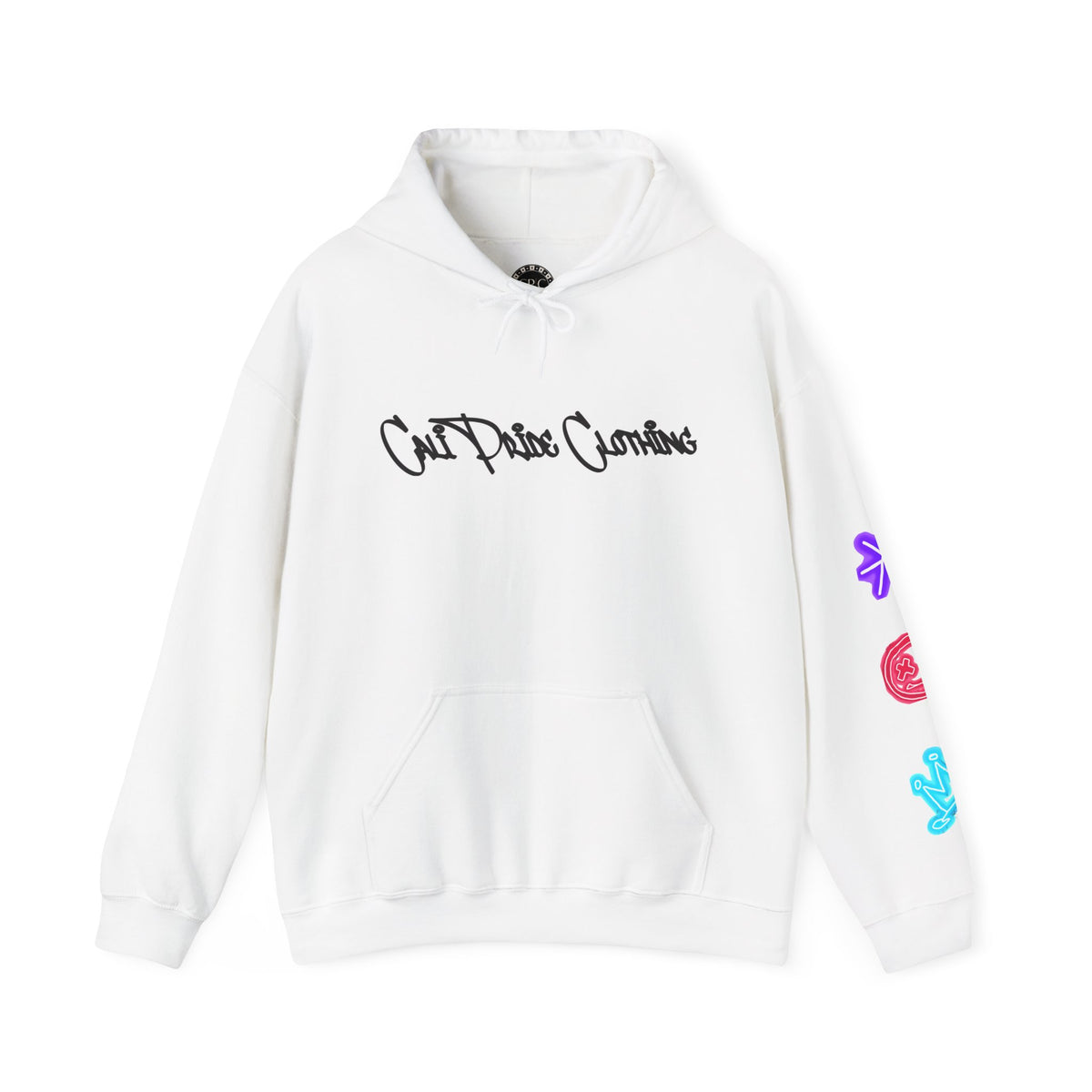 Skate & Surf Collection - Neon Skizzy Skater Graphic Hoodie, multiple colors | CaliPride Clothing