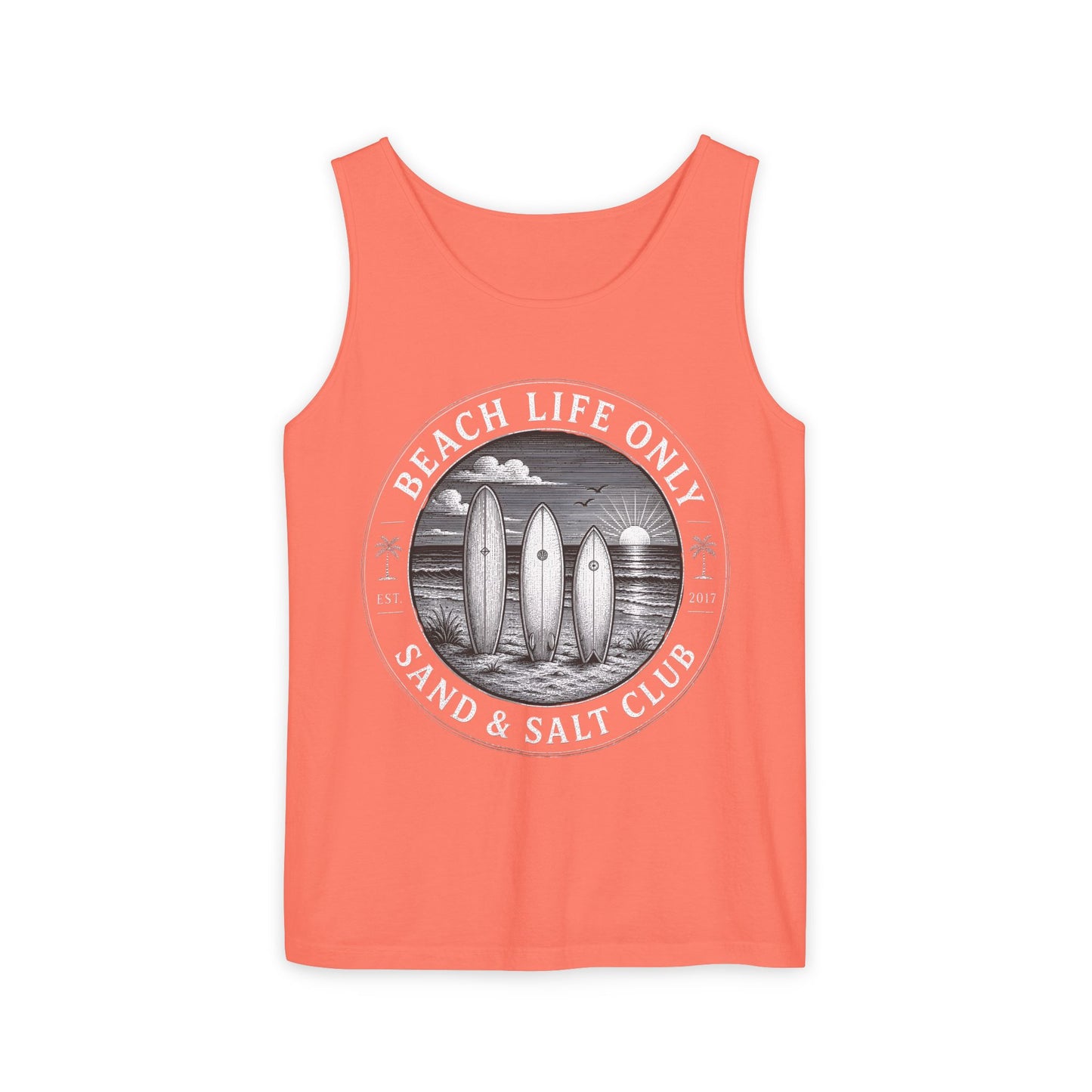 Surf & Beach Collection | Ocean Vibes Series - Beach Life Only, Tank top - CaliPride Clothing