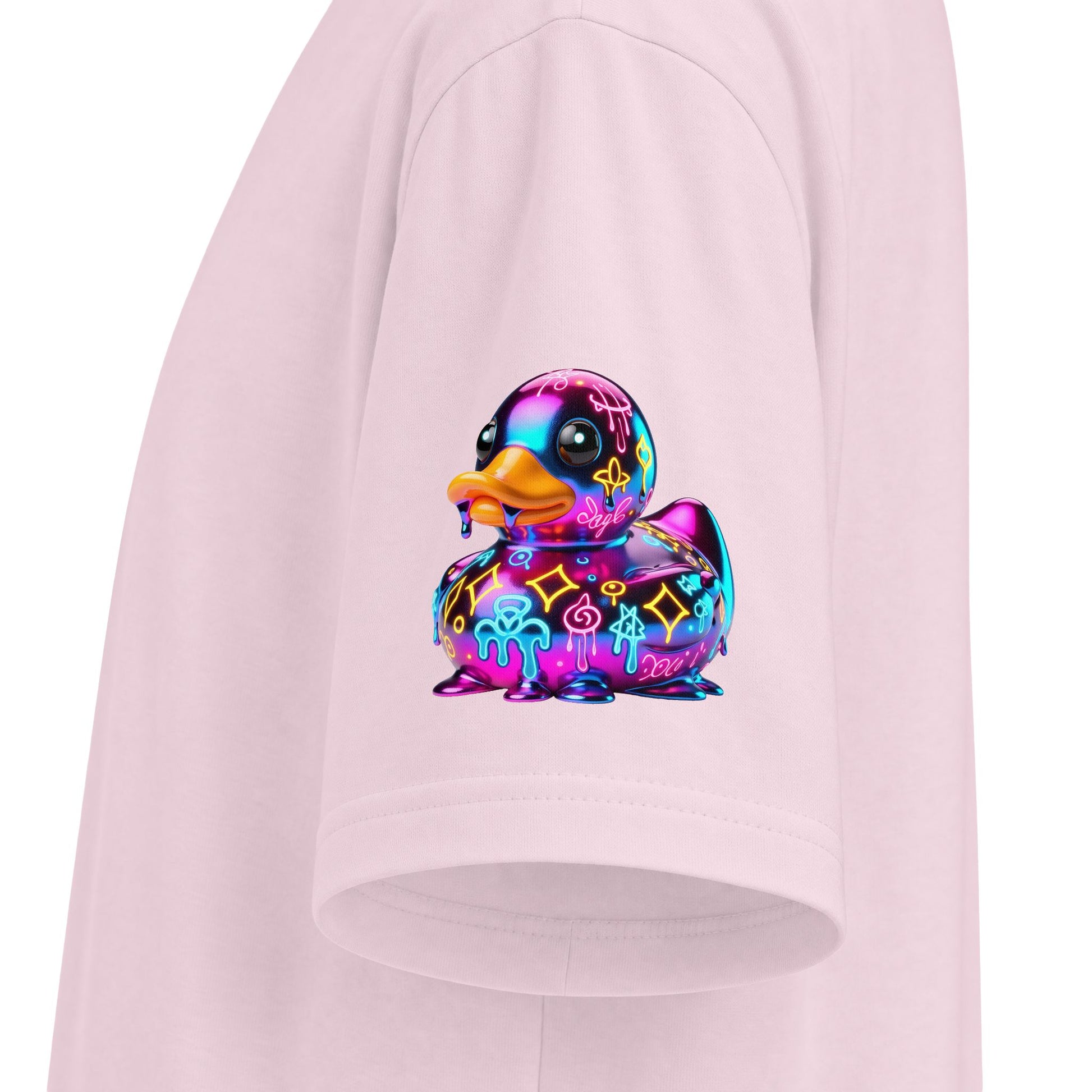 Urban Underground Collection - Neon Drip, Rub'a Ducky, Graphic 4-way T Shirt - CaliPride Clothing