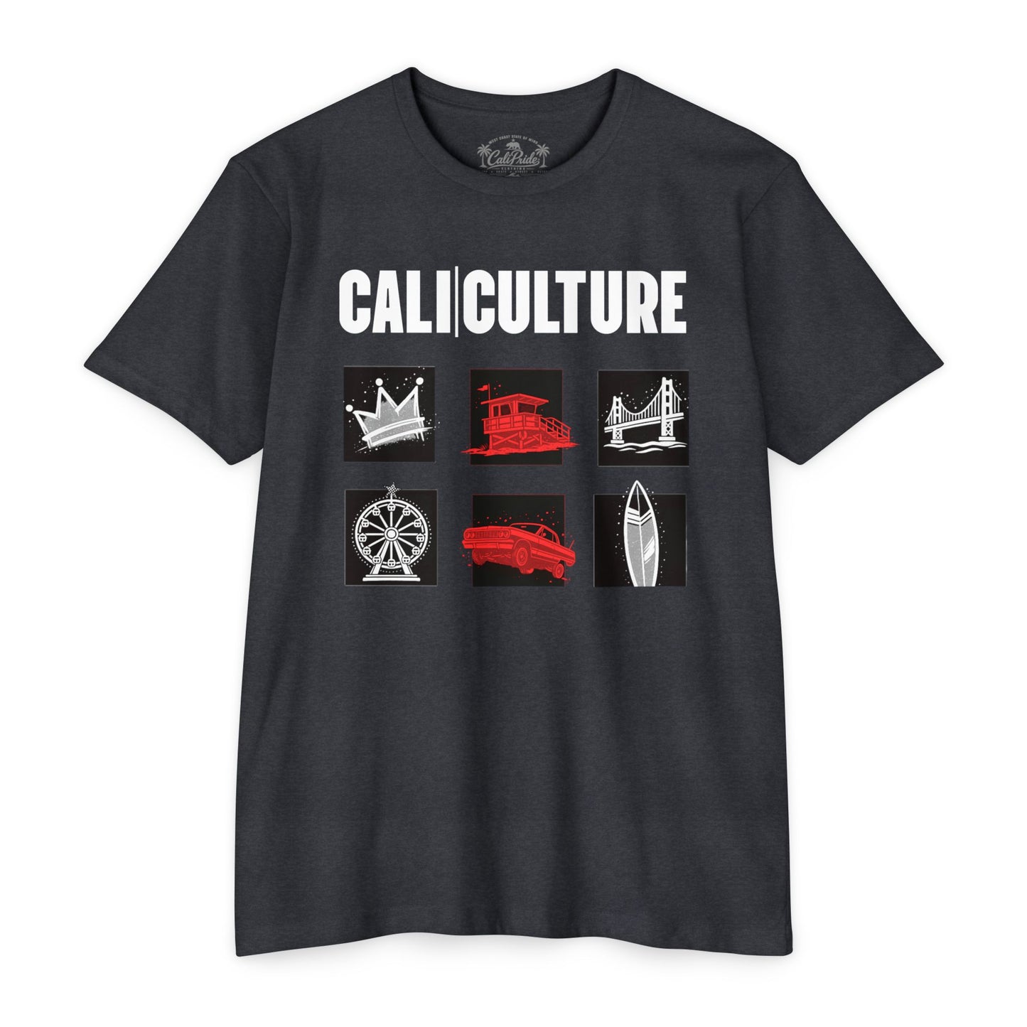 Urban Underground Collection - Cali|Culture Series, Icon stamps, Graphic T Shirt - CaliPride Clothing