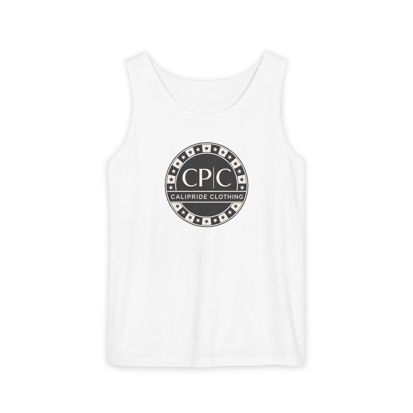 Surf & Beach Collection - Iconic CaliPride Clothing Signature Logo, Tank Top - CaliPride Clothing