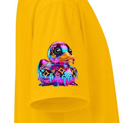 Urban Underground Collection - Neon Drip, Rub'a Ducky, Graphic 4-way T Shirt - CaliPride Clothing