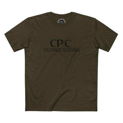 CP | C Elite branded T Shirt - CaliPride Clothing, black logo