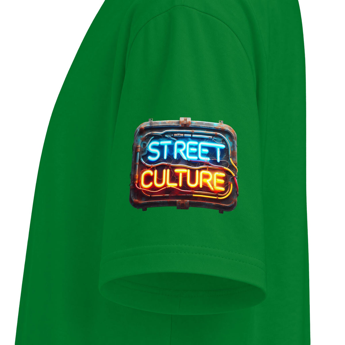 Urban Underground Collection - Neon Drip, Skateboard, Graphic 4-way T Shirt - CaliPride Clothing