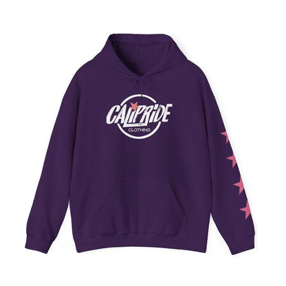 Urban Underground Collection | West Coast Vibe series - Multicolor Graphic & Stars Hoodie - CaliPride Clothing