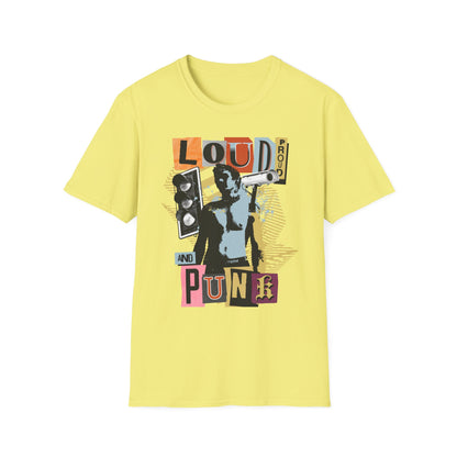 Punk - 'Loud Proud and Punk' Graphic T-Shirt