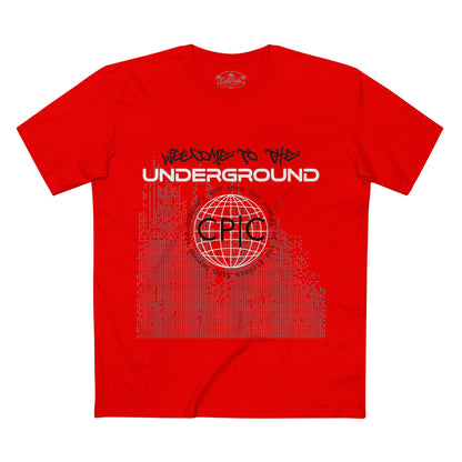 Urban Underground Collection - Welcome to the Underground, Graphic T Shirt — CaliPride Clothing