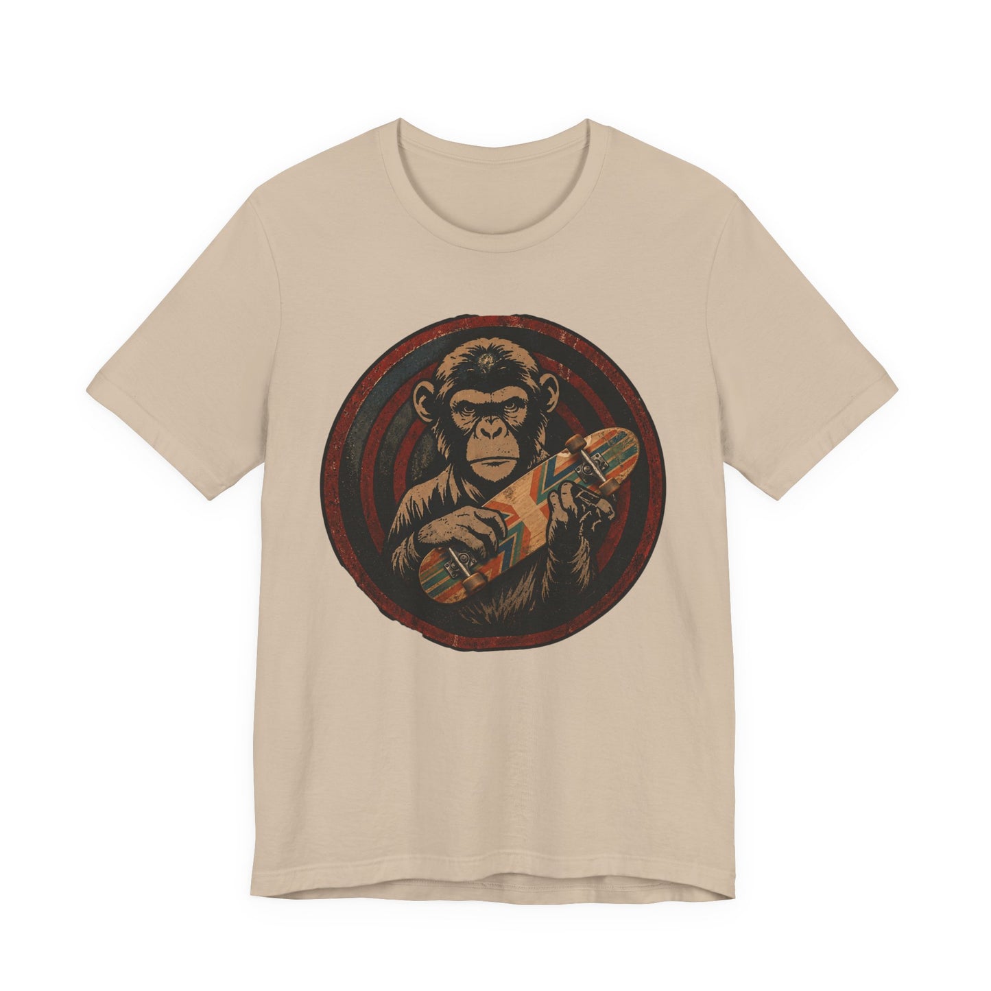 Skate & Surf Collection - Chimpin' Around, Graphic T-Shirt - CaliPride Clothing