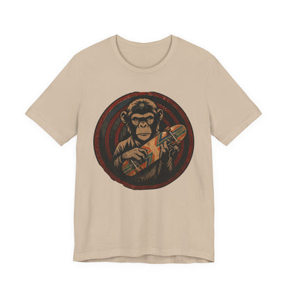 Skate & Surf Collection - Chimpin' Around, Graphic T-Shirt - CaliPride Clothing