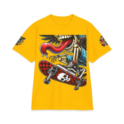 Urban Underground Collection - Neon Drip, Tongue Out, Graphic 4-way T Shirt - CaliPride Clothing