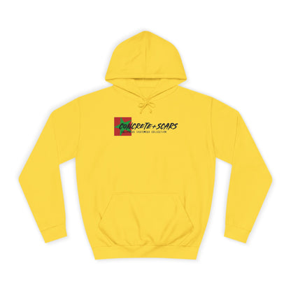 Concrete & Scars Skatewear Collection - C & S Signature Logo, Graphic Hoodie — CaliPride Clothing