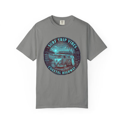 Surf & Beach Collection - Ocean Vibes Series, Surf Trip Vibes, T-shirt - CaliPride Clothing