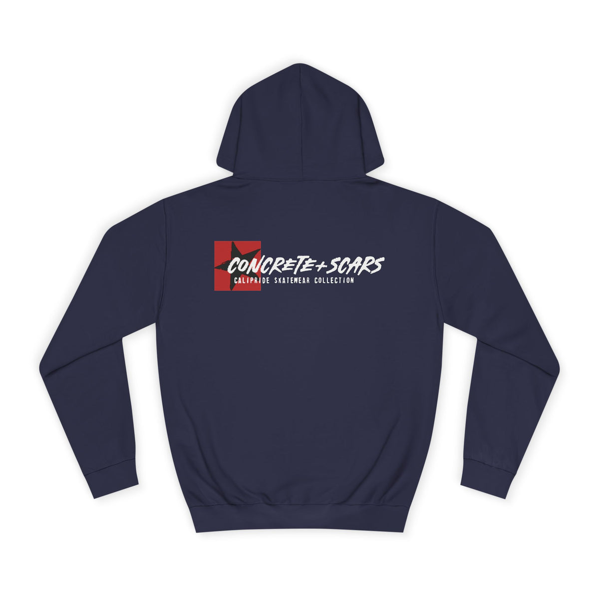 Concrete & Scars Skatewear Collection - C & S Signature Logo, Graphic Hoodie — CaliPride Clothing