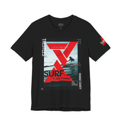 Surf & Beach Collection - Trestle Surf Beach, Graphic T-Shirt - CaliPride Clothing