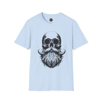 Pacific Works Collection - Vintage Bearded Skull Graphic T-Shirt — CaliPride Clothing