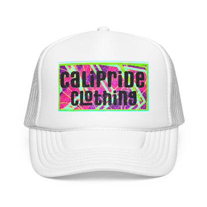 Surf & Beach Collection - Bold & Big Color Vibes, Calipride Clothing Retro Foam Trucker Hat – DFT printing