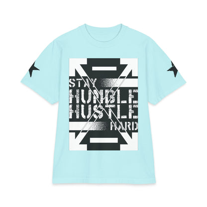 Urban Underground Collection - 'Stay Humble, Hustle Hard' double sided Rockstar Graphic T Shirt — CaliPride Clothing