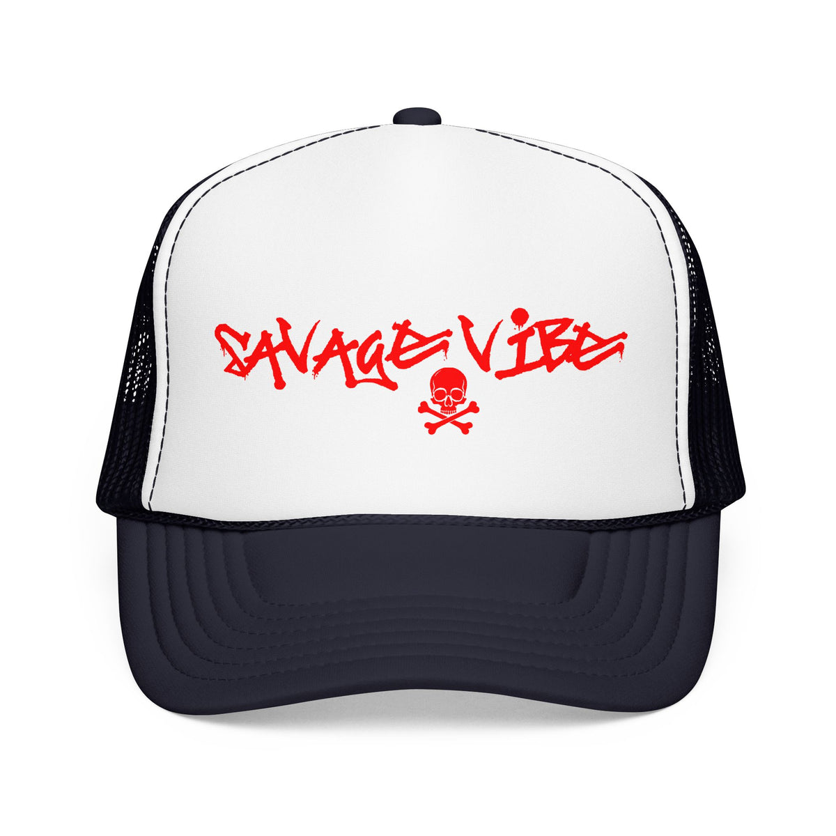 Urban Underground Collection - Savage Vibes, Trucker Hat - CailPride Clothing