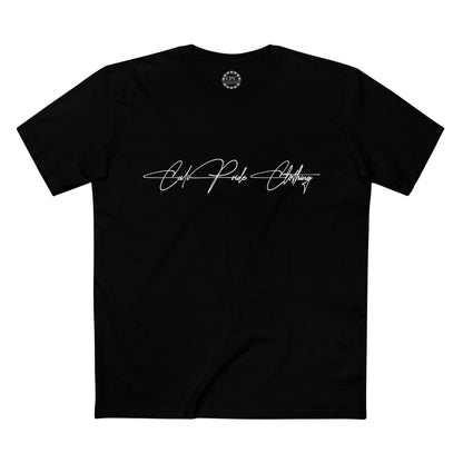 The Elite Collection - Founder's Signature No. 1 Essentials, Premium T-Shirt white logo - CaliPride Clothing