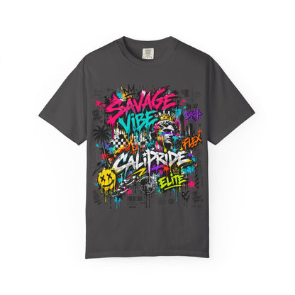 Urban Underground Collection - Savage Vibe, Old School Bang, Graphic T-Shirt - CaliPride Clothing