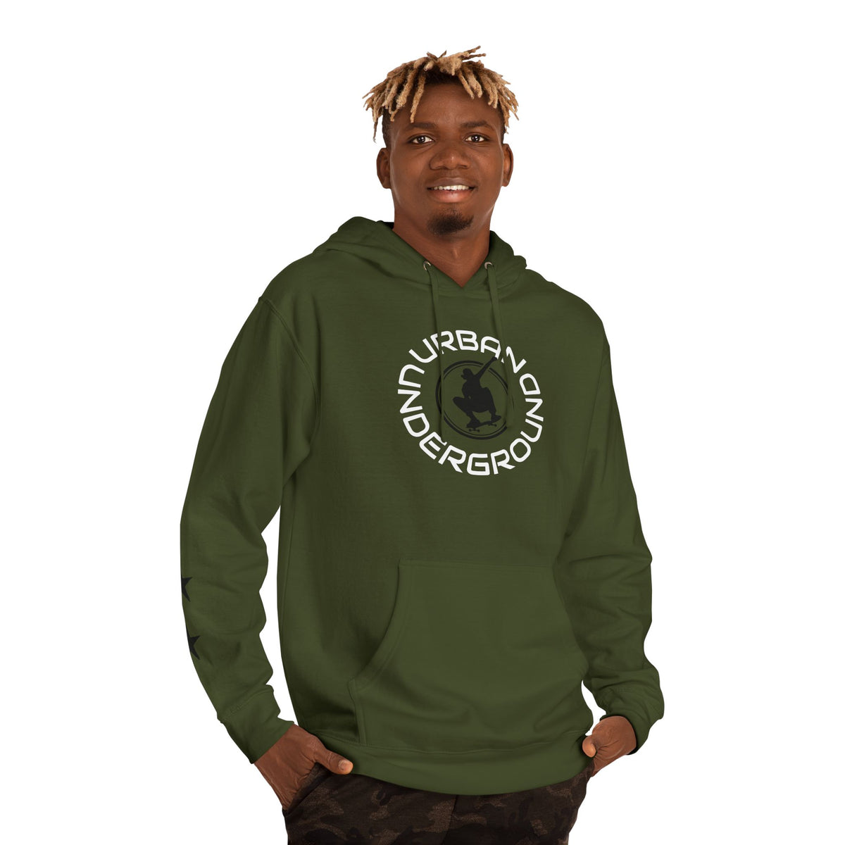 Skate & Surf Collection - Urban Underground Skater, Streetwear Hoodie — CaliPride Clothing