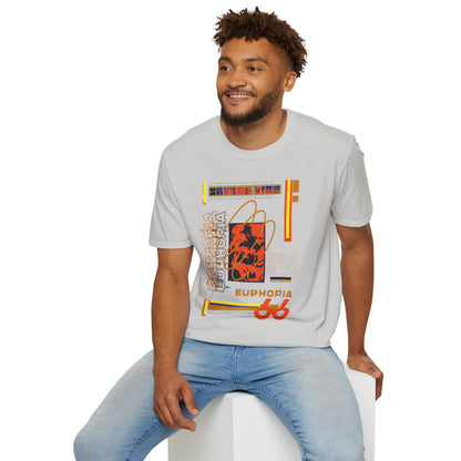 Urban Underground Collection - Savage Vibe, Euphoria 66, Graphic T Shirt - CaliPride Clothing